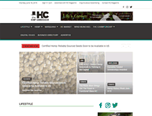 Tablet Screenshot of hcmagazine.com